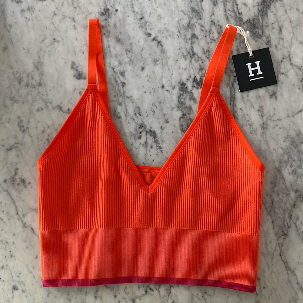 HARPER WILDE LOUNGE RIB TRIANGLE BRALETTE